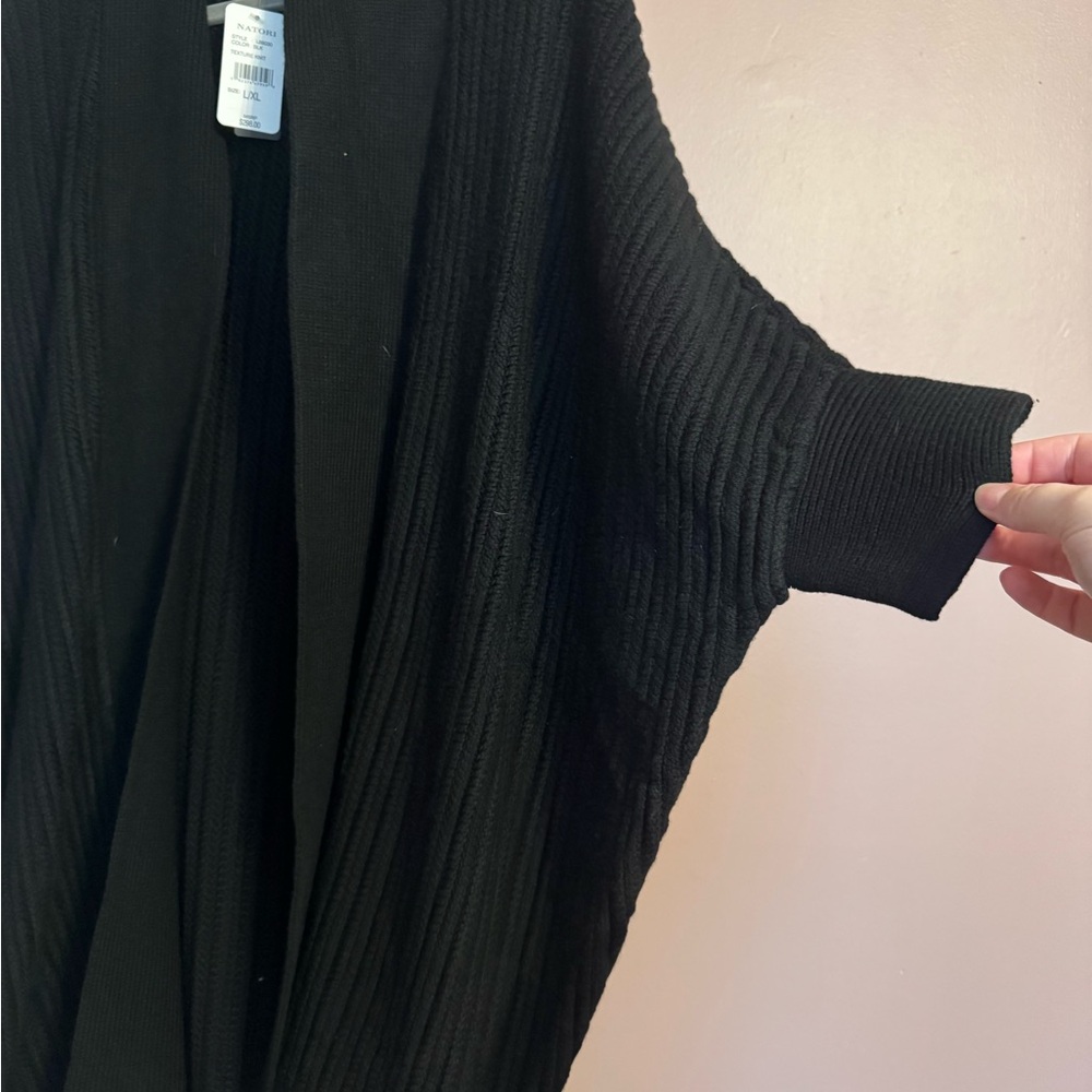 Natori Black Knit Sweater - Picture 2 of 4